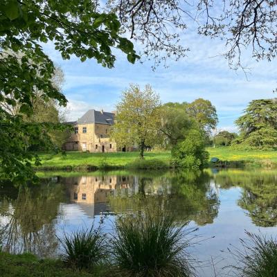 Aile ouest sur le petit étang