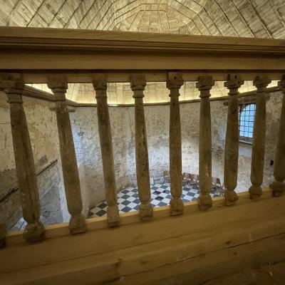 La chapelle vue du balcon